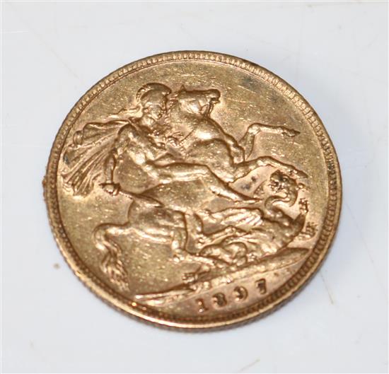 1897 gold sovereign